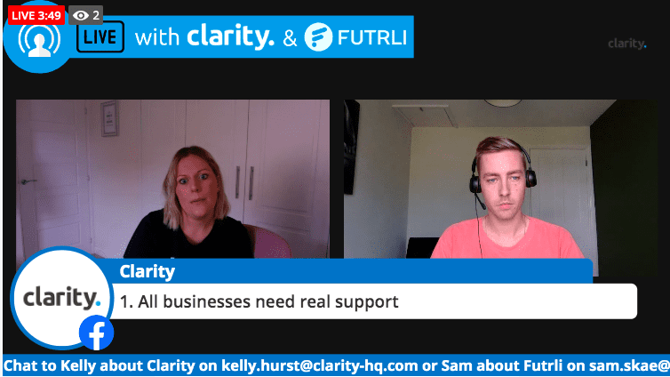 Sam and Kelly - SMEs need advisory