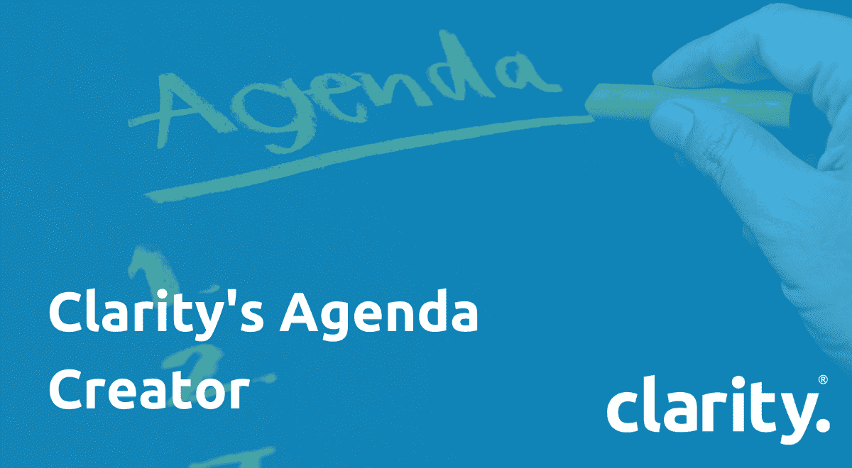 Clarity's Agenda Creator