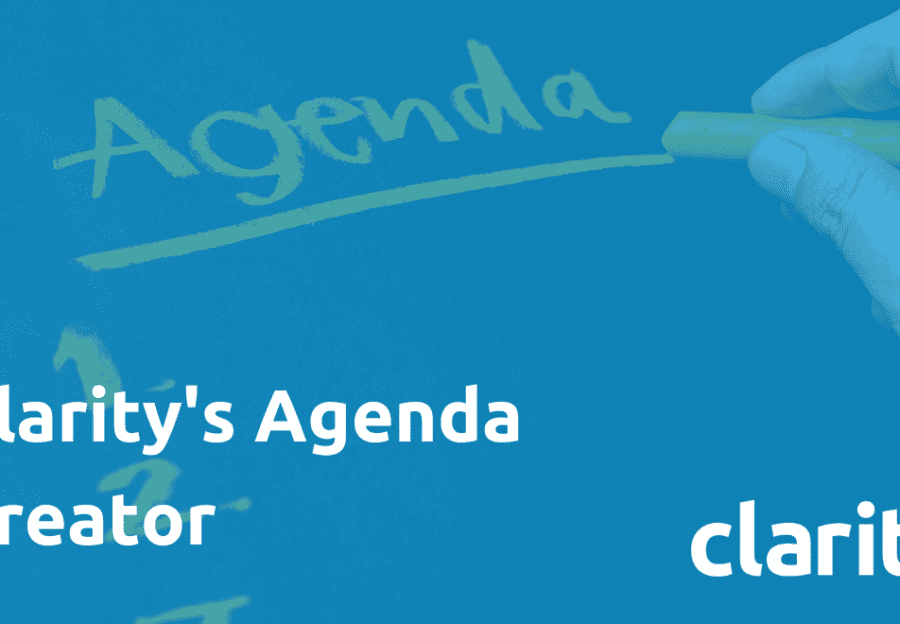 Clarity's Agenda Creator